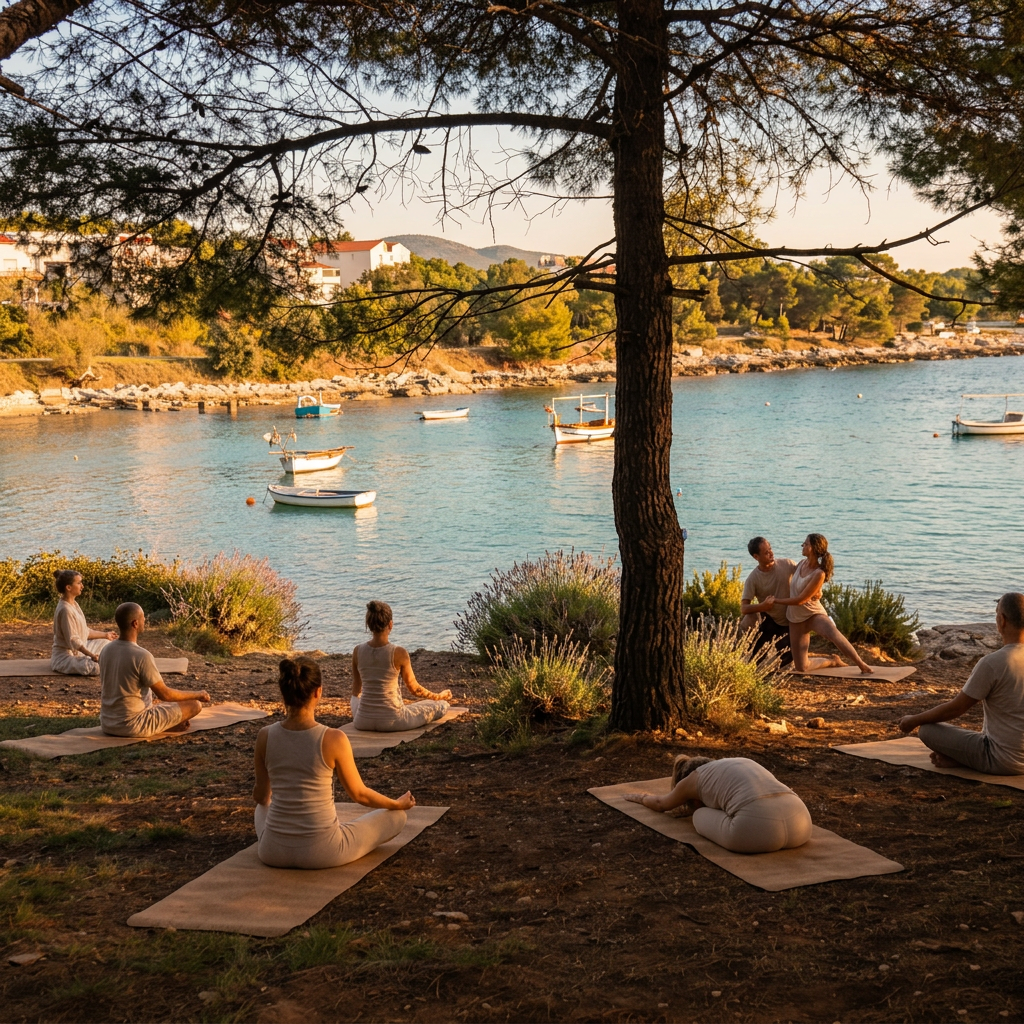 Bildungsurlaub Yoga & Ausbildung Pranic Healing® – Stressbewältigung & Gesundheitskompetenz am Meer