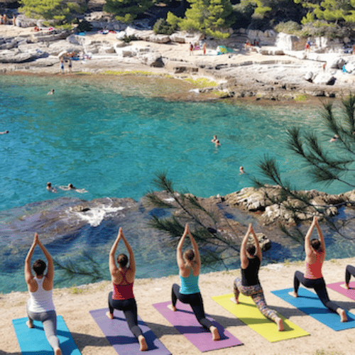 Bildungsurlaub Yoga & Ausbildung Pranic Healing® – Stressbewältigung & Gesundheitskompetenz am Meer